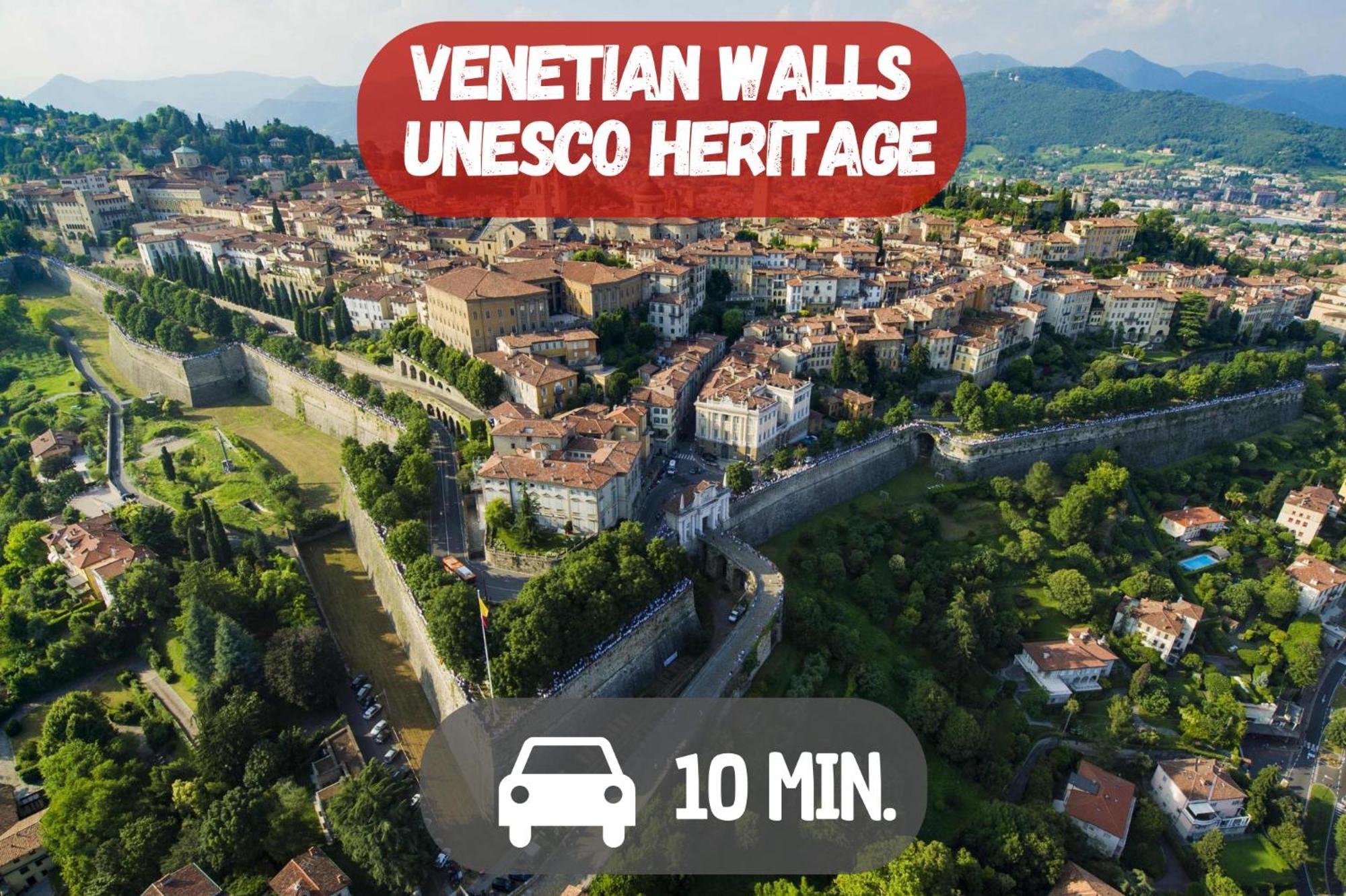 10' From The Venetian Walls, Luxury House With Spa Bergamo Dış mekan fotoğraf