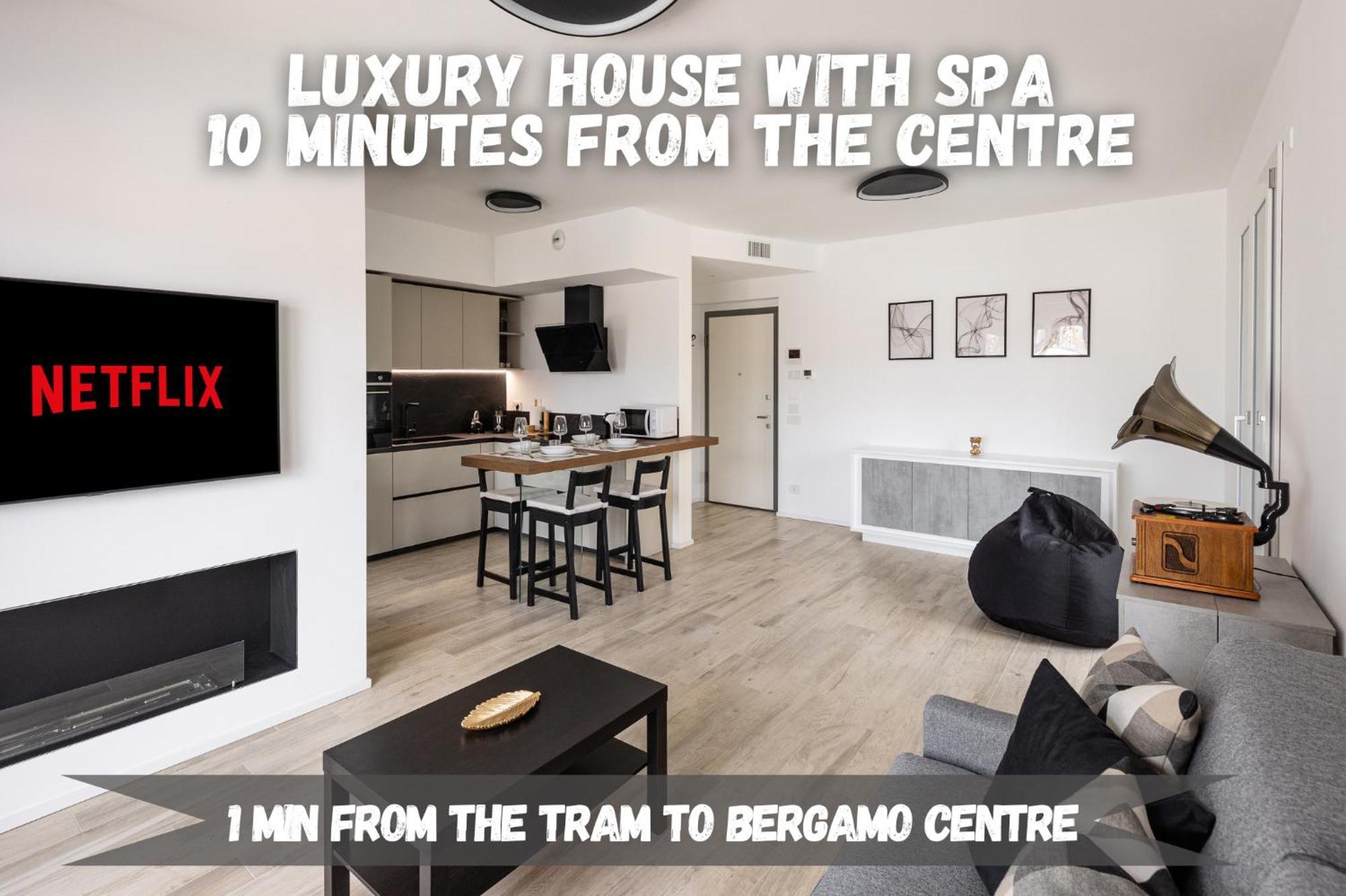 10' From The Venetian Walls, Luxury House With Spa Bergamo Dış mekan fotoğraf